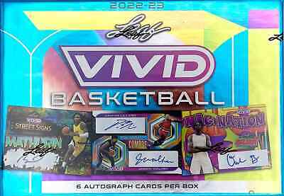 leafvividbasketball22-23 2022/23 Leaf Vivid Basketball Box