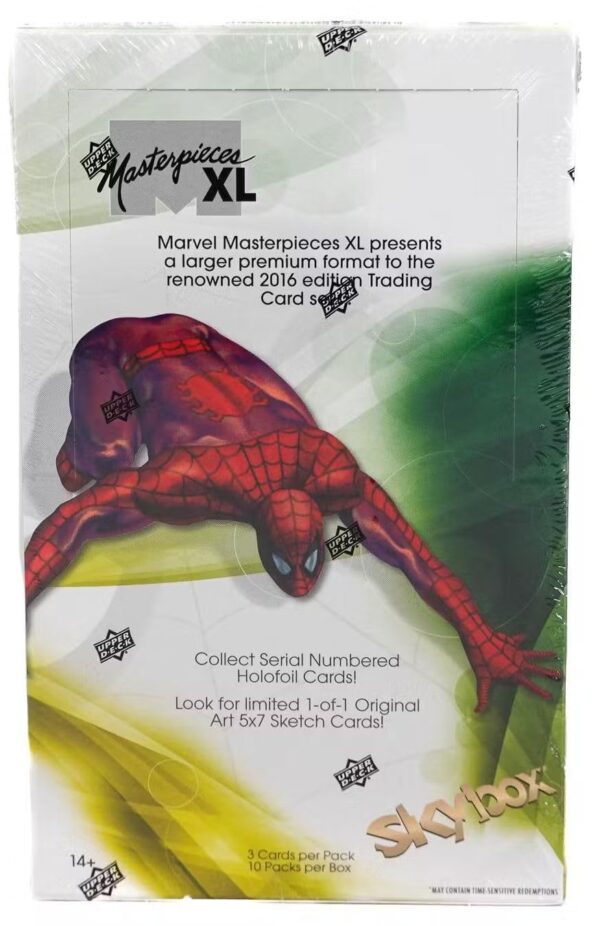 marvelmasterpiecexl 2024 Upper Deck Marvel Masterpieces XL Hobby Box