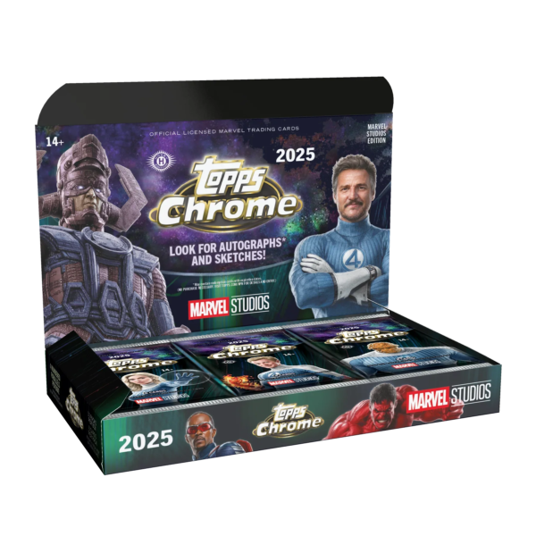 marvelstudioschromehobby-1 2025 Topps Chrome Marvel Studios Hobby Box