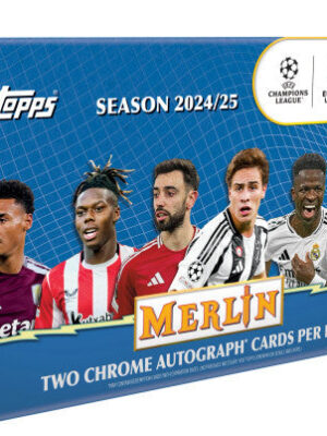 merlindelight 2024/25 Topps UEFA Club Competitions Merlin Chrome Soccer Breaker's Delight Box