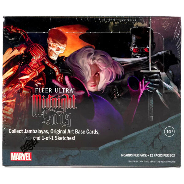 midnightsons Marvel Fleer Ultra Midnight Sons Hobby Box