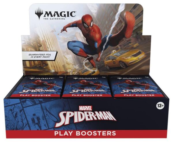 playbooster_3a2afc3b-8e72-4d33-967c-5d8bc0a927db Magic: The Gathering Marvel Spider-Man Play Booster Box