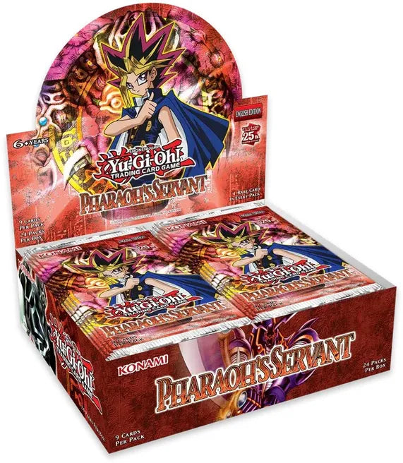 psv25 Yugioh Pharaoh's Servant 25th Anniversary Edition Booster Box