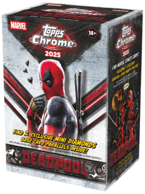s-l1600_7 2025 Topps Chrome Marvel Deadpool Blaster Box
