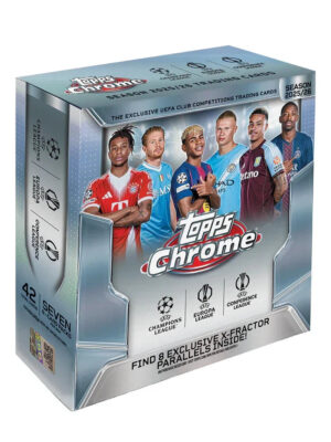 s-l1600_9 2025/26 Topps UEFA Club Competitions Chrome Soccer Mega Box