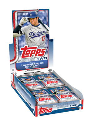 s2bbhobby 2025 Topps Series 2 Baseball Hobby Box