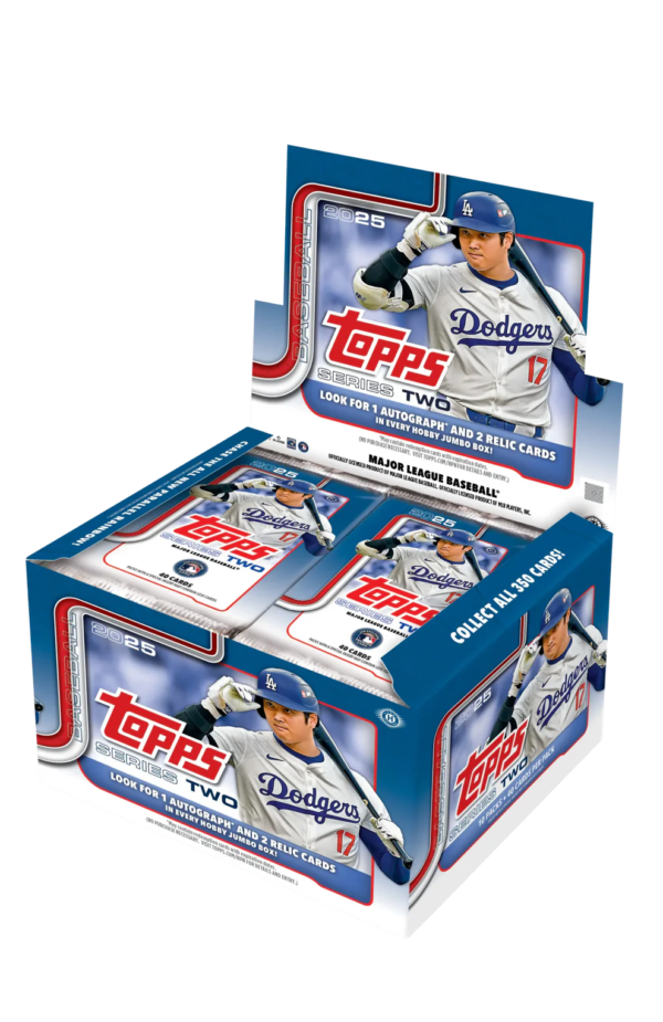 s2jumbo 2025 Topps Series 2 Baseball Jumbo Box