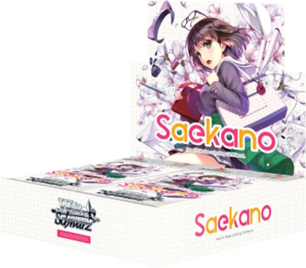 saekanohowtoraiseaboringgirlfriend Weiss Schwarz Saekano How to Raise a Boring Girlfriend Booster Box