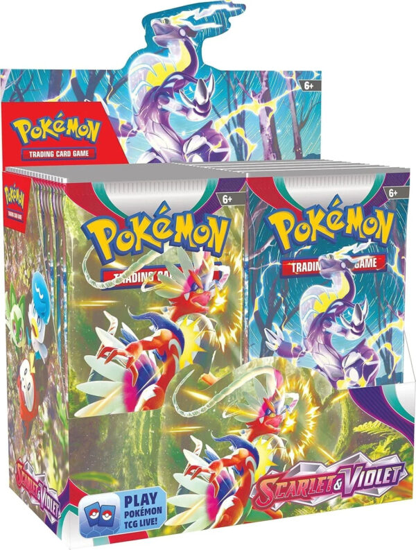 scarletandvioletboosterbox Pokemon Scarlet & Violet Booster Box