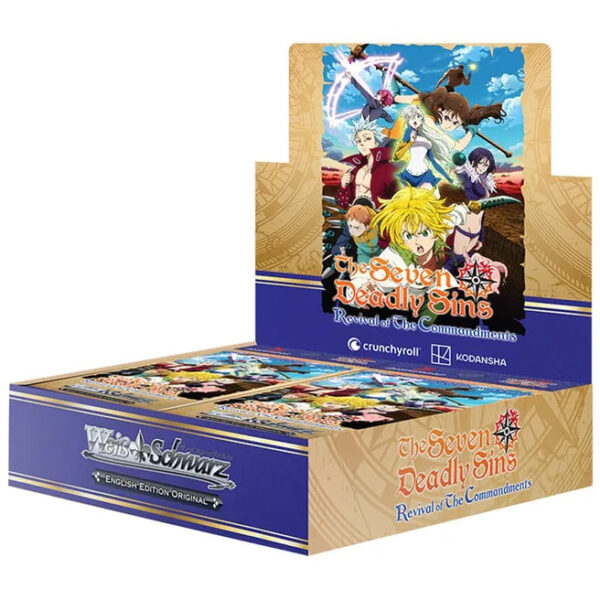 sevensins Weiss Schwarz Seven Deadly Sins Revival of the Commandments Booster Box