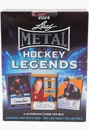 shopping 2024 Leaf Metal Hockey Legends Box
