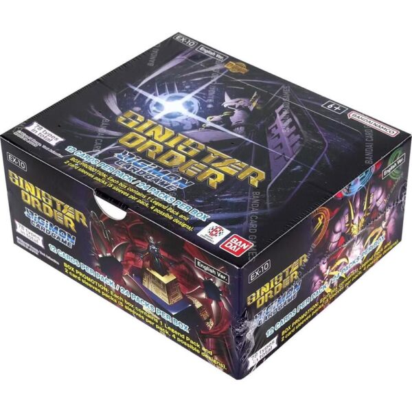 sinisterorder Digimon Sinister Order Booster Box
