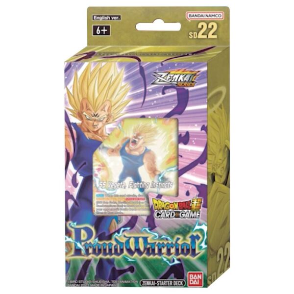 Dragon Ball Super Masters Deck ST-22 Proud Warrior