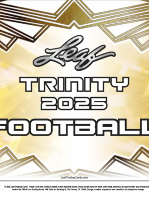 2025 Leaf Trinity Football Jumbo Box