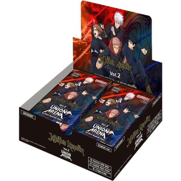 uajjk2 Union Arena Jujutsu Kaisen Vol 2 Booster Box