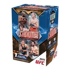 ufcstadiumblaster 2025 Topps UFC Stadium Club Blaster Box