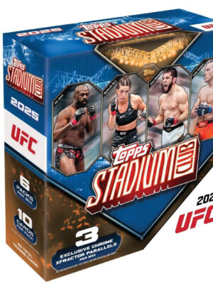 ufcstadiummega 2025 Topps UFC Stadium Club Mega Box