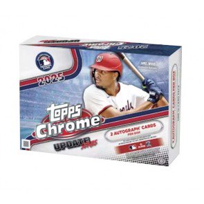 updatedelight 2025 Topps Chrome Update Series Baseball Breaker's Delight 6 Box Case