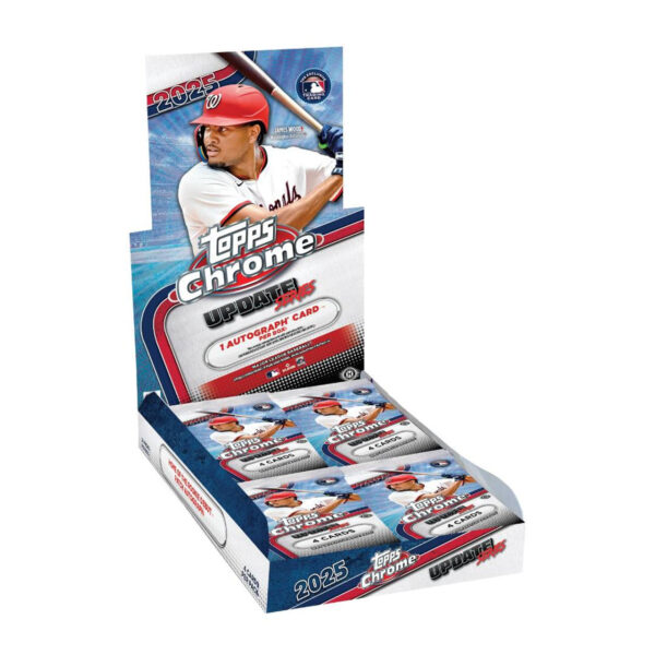 updatehobby 2025 Topps Chrome Update Series Baseball Hobby Box