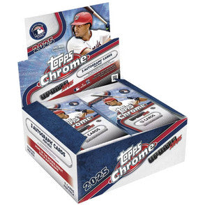 updatejumbo 2025 Topps Chrome Update Series Baseball Jumbo Box