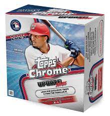 updatemega 2025 Topps Chrome Update Series Baseball Mega Box