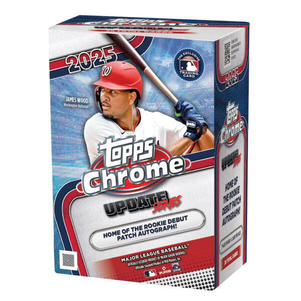 updatevalue-1 2025 Topps Chrome Update Series Baseball Value Box