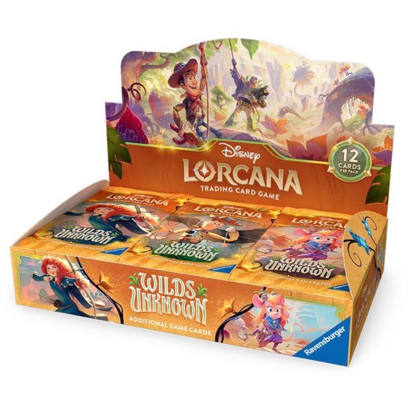 wildsbox Lorcana Wilds Unknown Booster Box